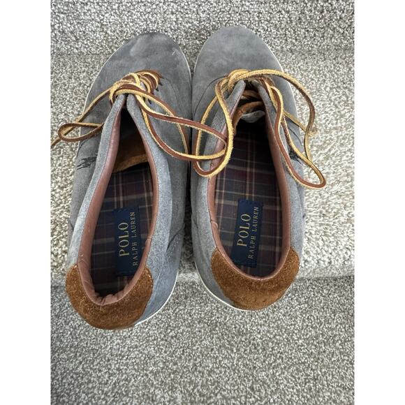 Polo Ralph Lauren Vaughn Deck Shoes Mens Sz 12D Gray - Picture 7 of 16